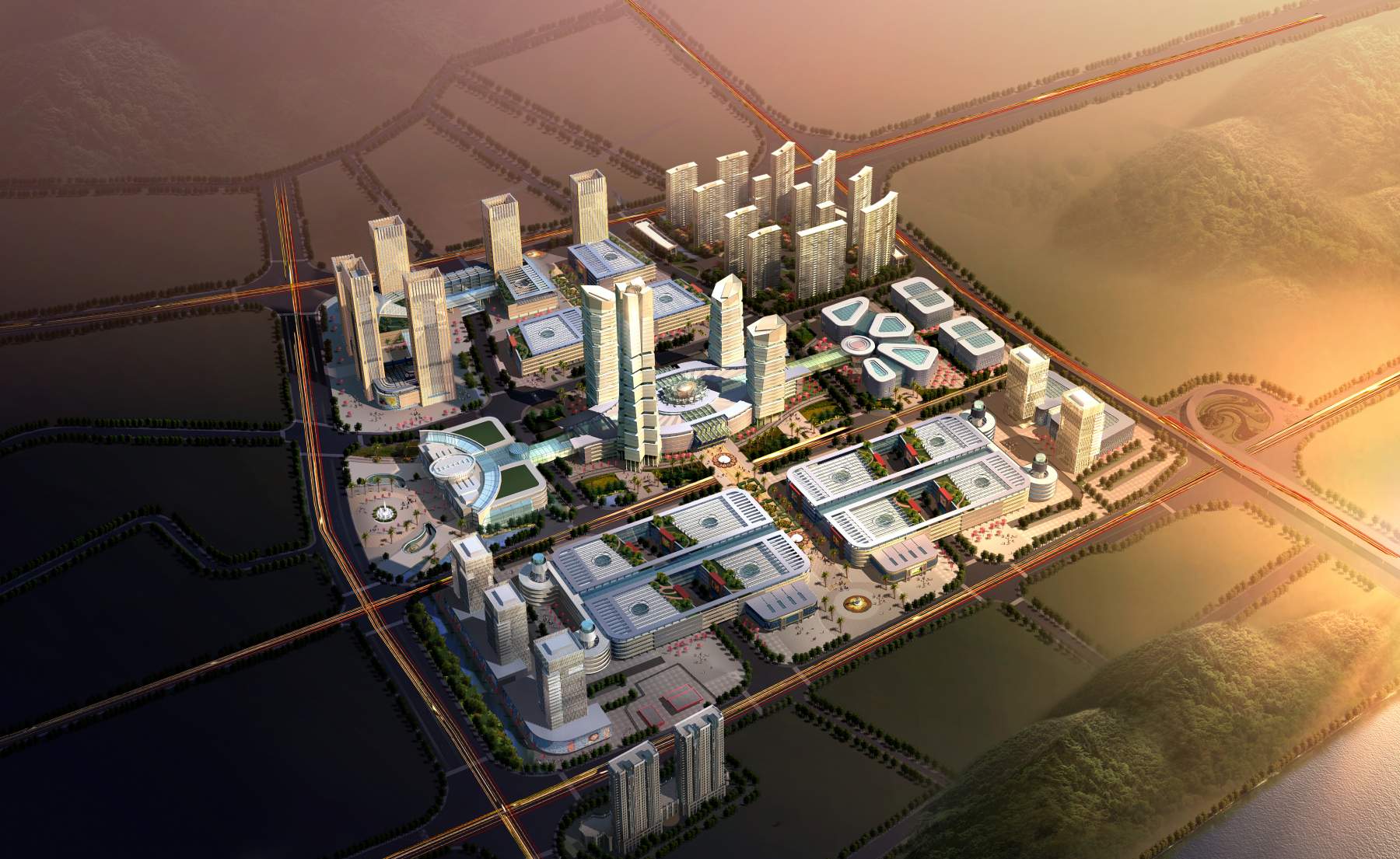 探索現(xiàn)代商貿(mào)城3DMAX模型 設計與應用指南